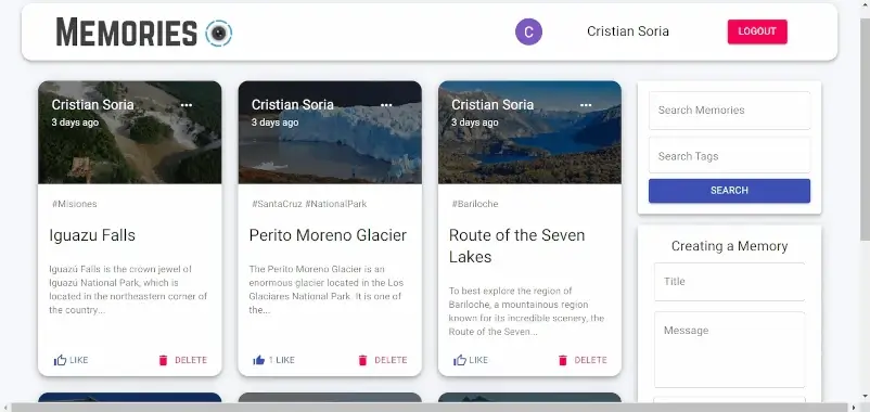 Memories Social Media